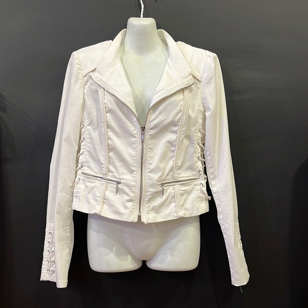 White House Black Market White Blazer